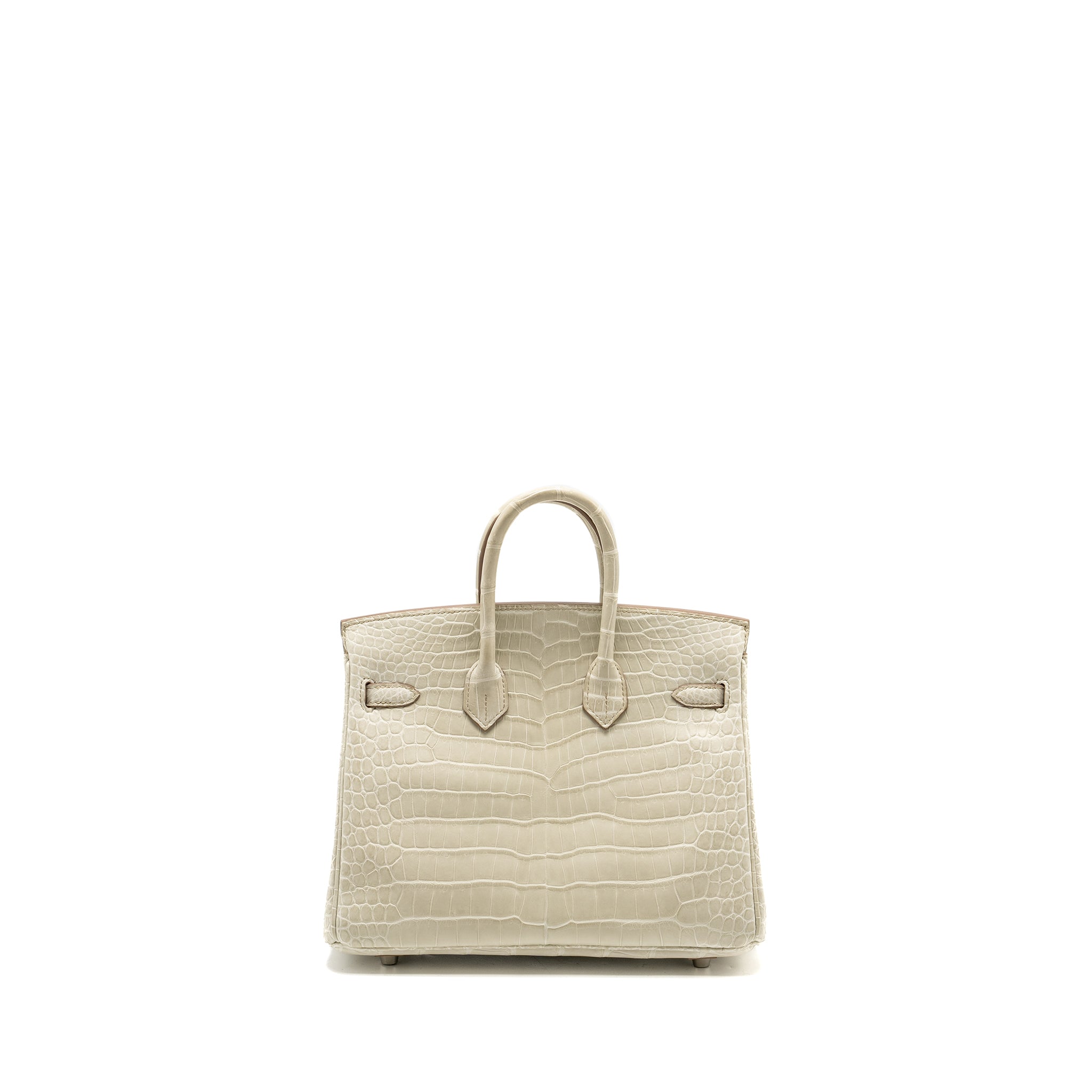 HERMES BIRKIN 25 CROCODILE POROSUS BETON SHW