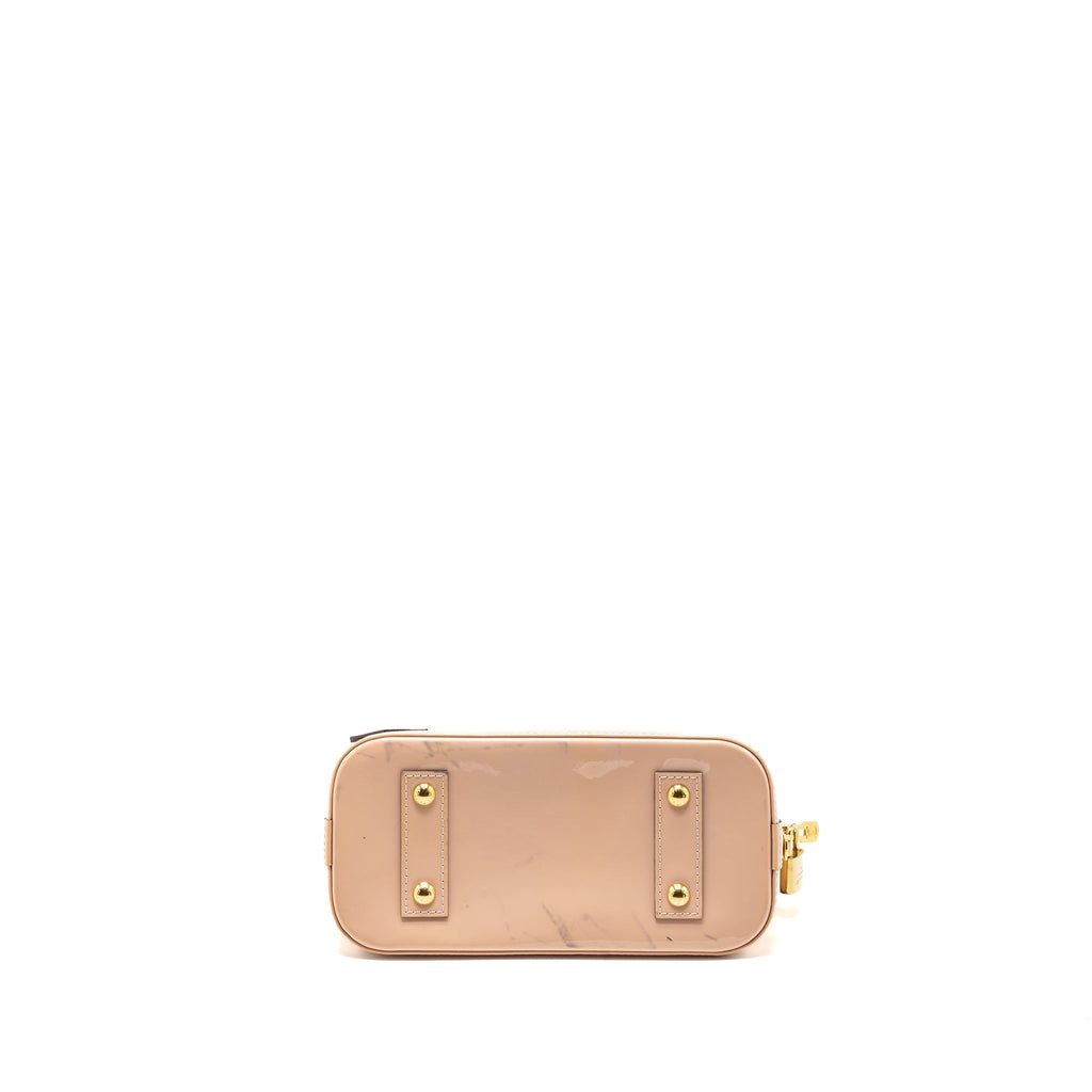LOUIS VUITTON ALMA BB PATENT LIGHT PINK GHW