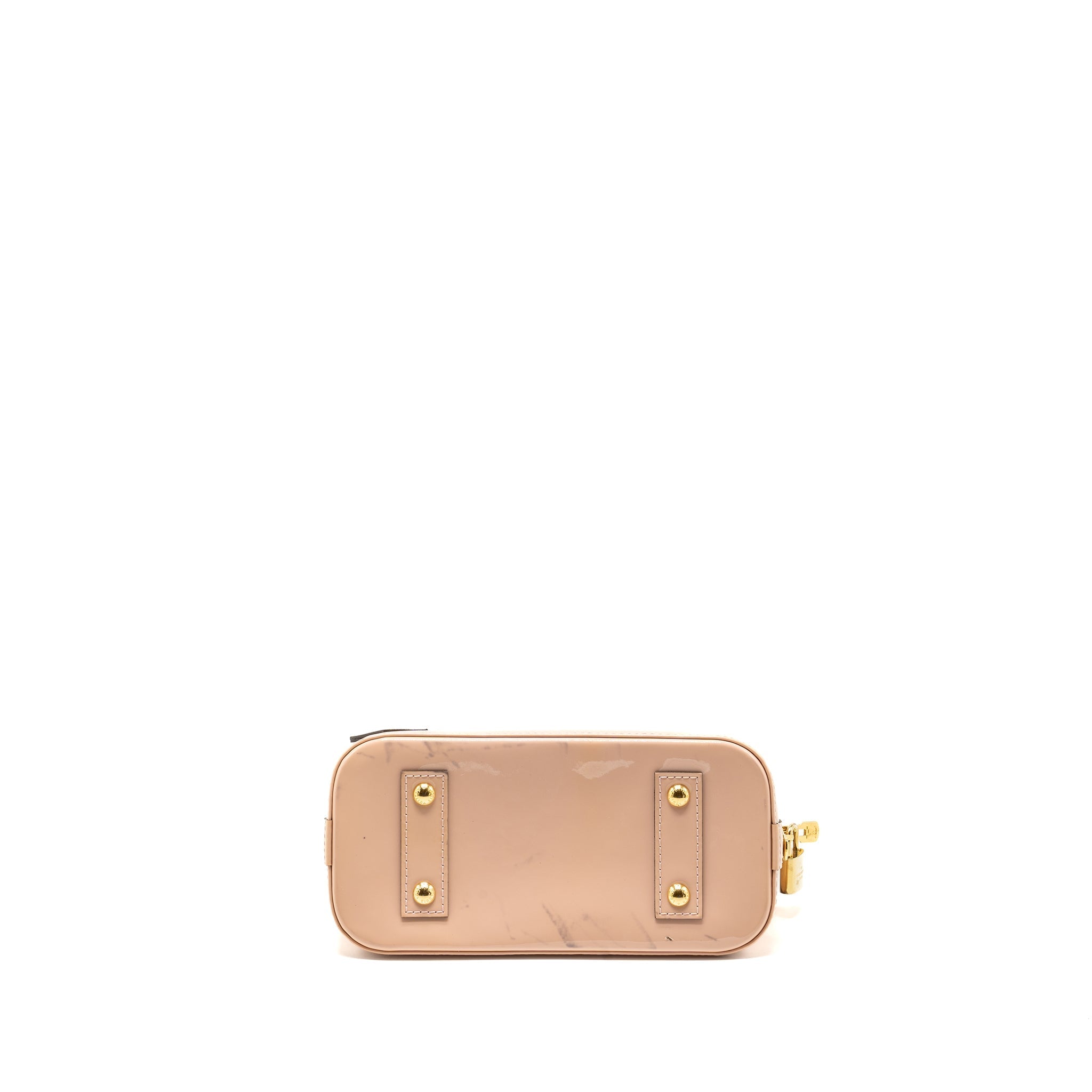 LOUIS VUITTON ALMA BB PATENT LIGHT PINK GHW