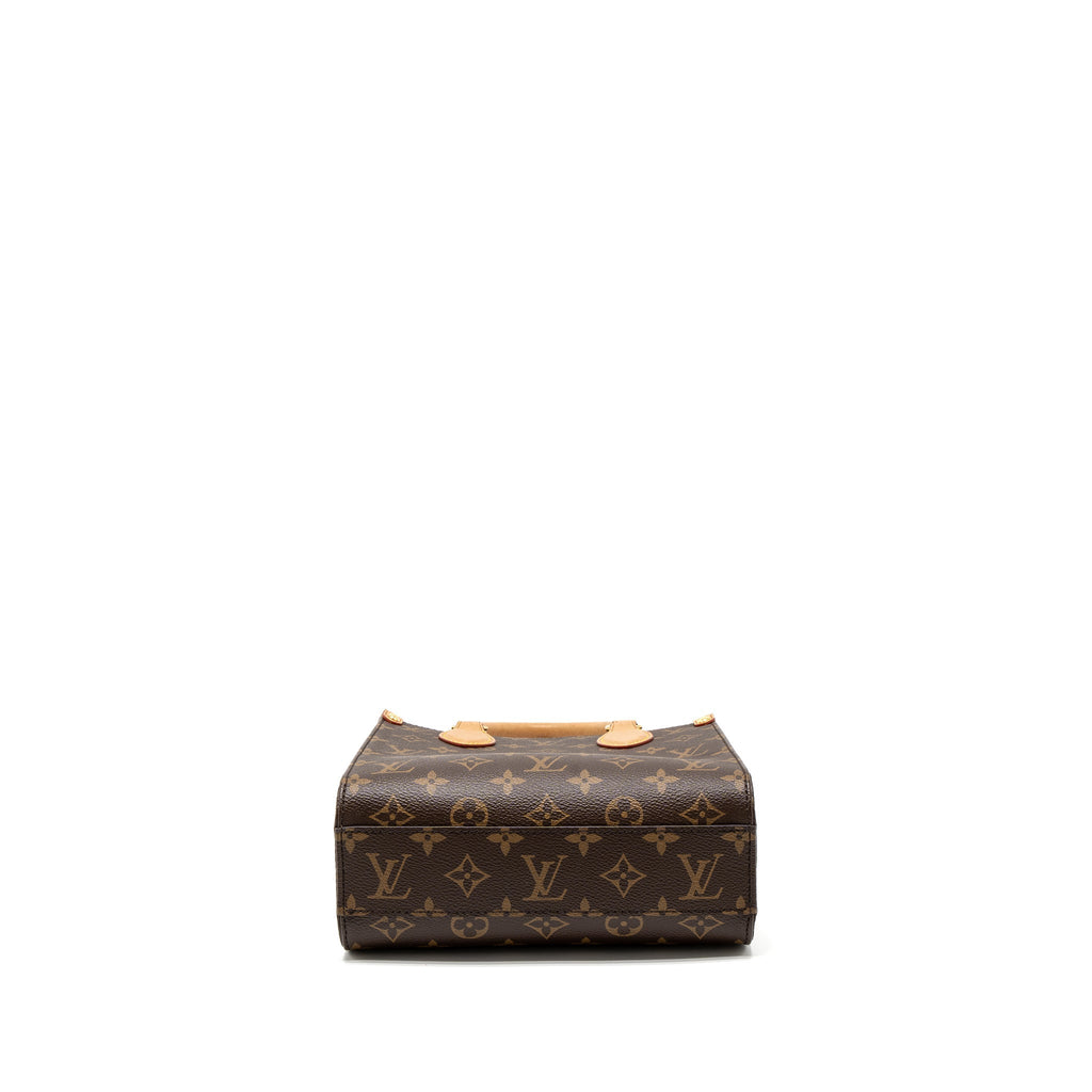 LOUIS VUITTON SAC PLAT BB MONOGRAM CANVAS GHW (NEW VERSION)