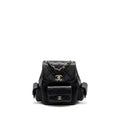 CHANEL TRIPLE POCKET BACKPACK CAVIAR BLACK LGHW (MICROCHIP)
