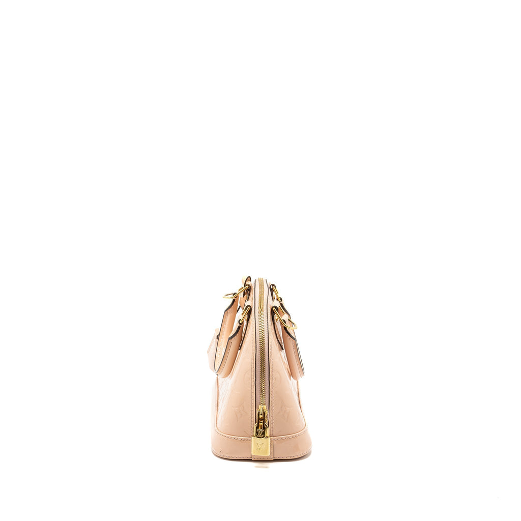 LOUIS VUITTON ALMA BB PATENT LIGHT PINK GHW