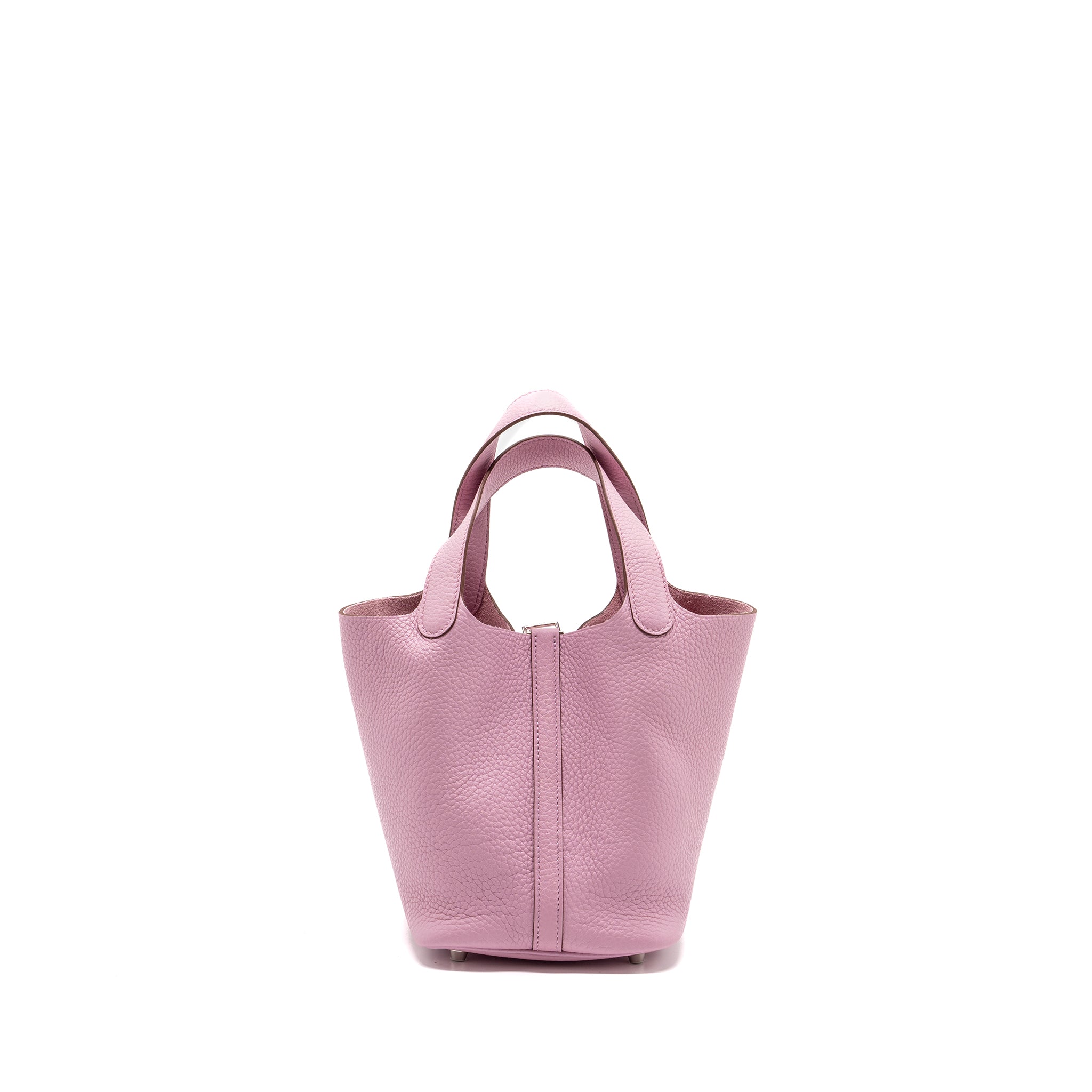 HERMES PICOTIN 18 LOCK BAG CLEMENCE MAUVE SYLVESTRE SHW