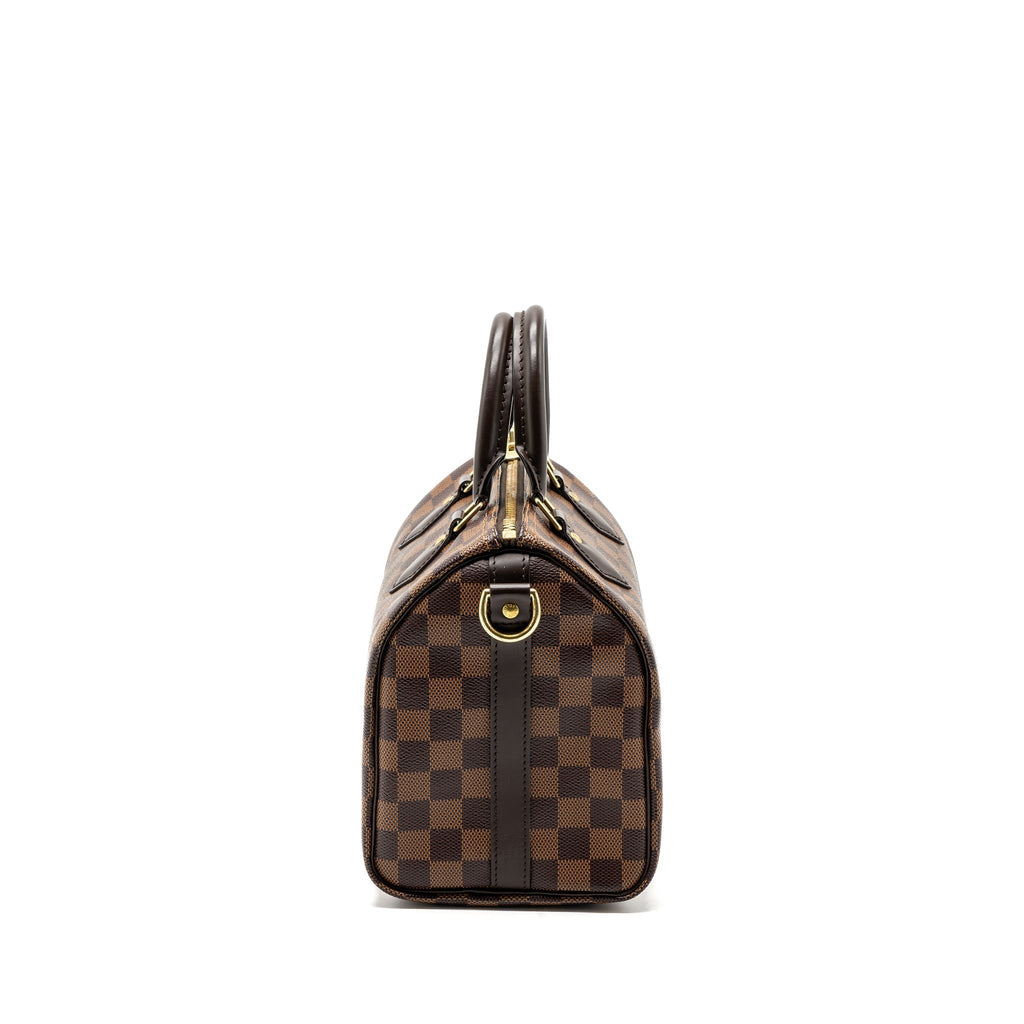 LOUIS VUITTON SPEEDY BANDOULIERE 25 DAMIER EBENE CANVAS GHW (NEW VERSION)