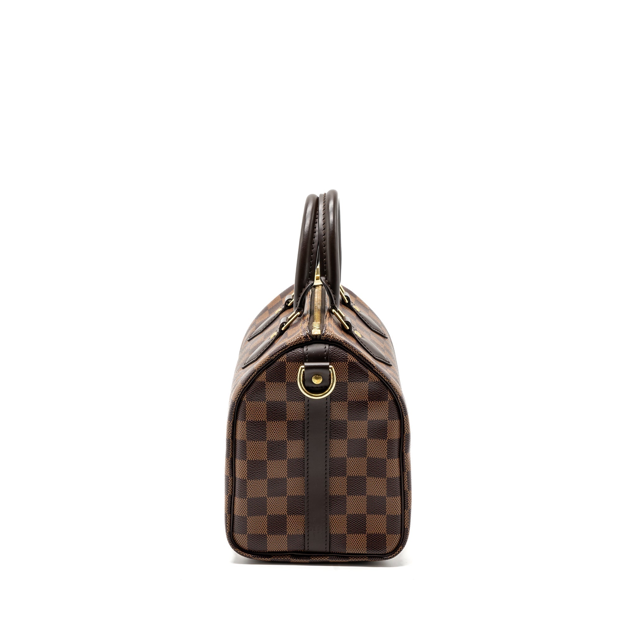 LOUIS VUITTON SPEEDY BANDOULIERE 25 DAMIER EBENE CANVAS GHW (NEW VERSION)