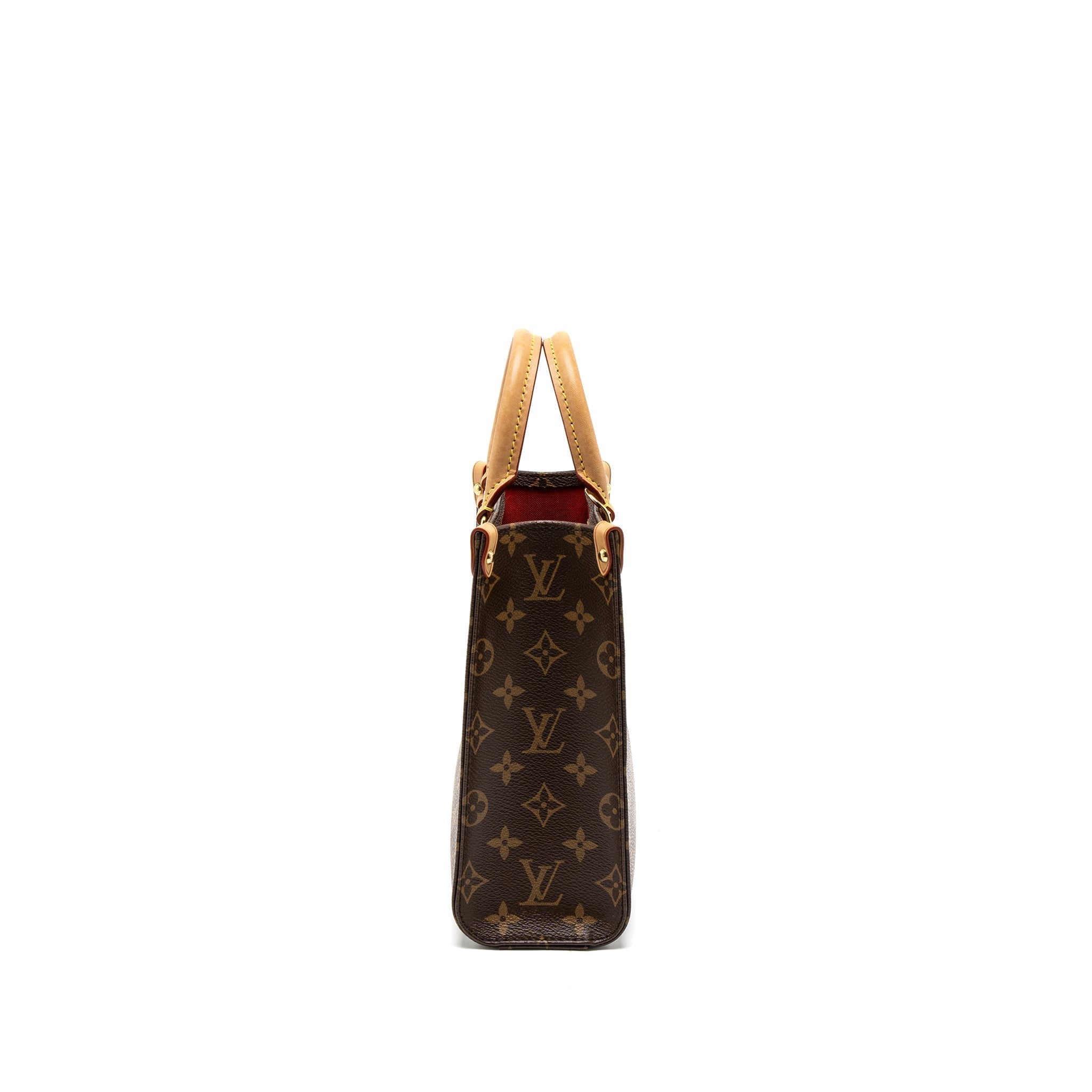 LOUIS VUITTON SAC PLAT BB MONOGRAM CANVAS GHW (NEW VERSION)