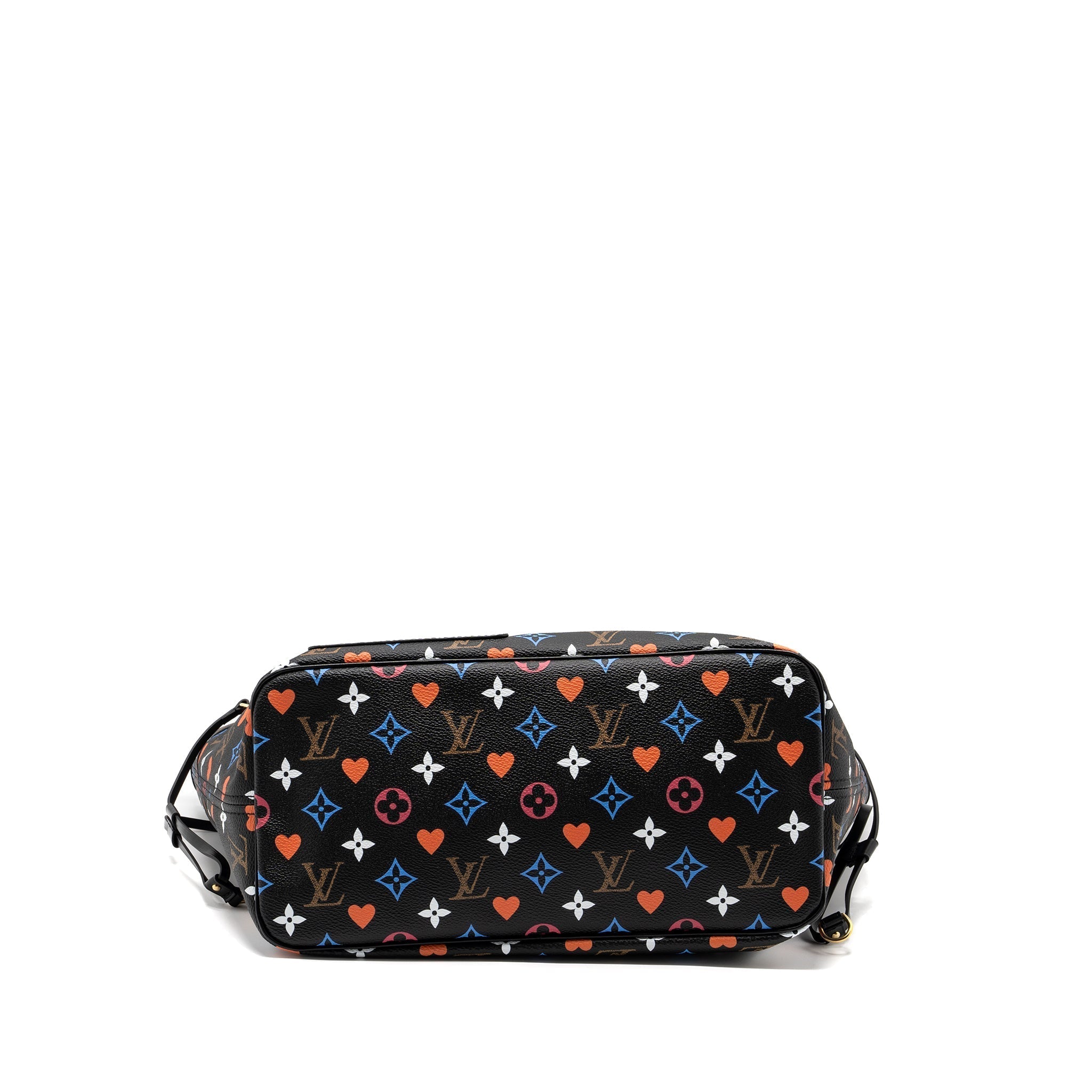 LOUIS VUITTON GAME ON NEVERFULL MM LIMITED EDITION MONOGRAM MULTICOLOURED CANVAS GHW