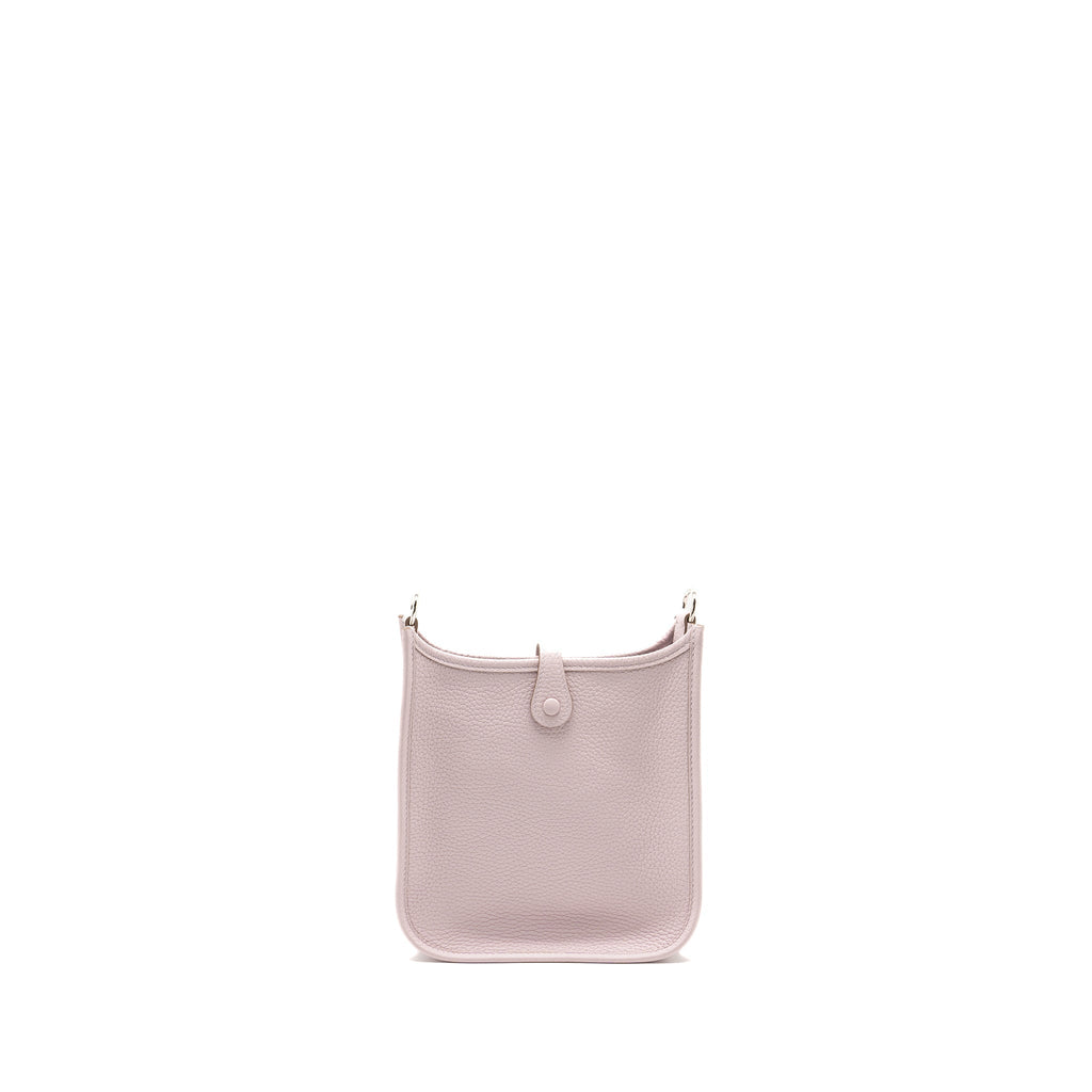 HERMES MINI EVELYNE CLEMENCE MAUVE PALE SHW