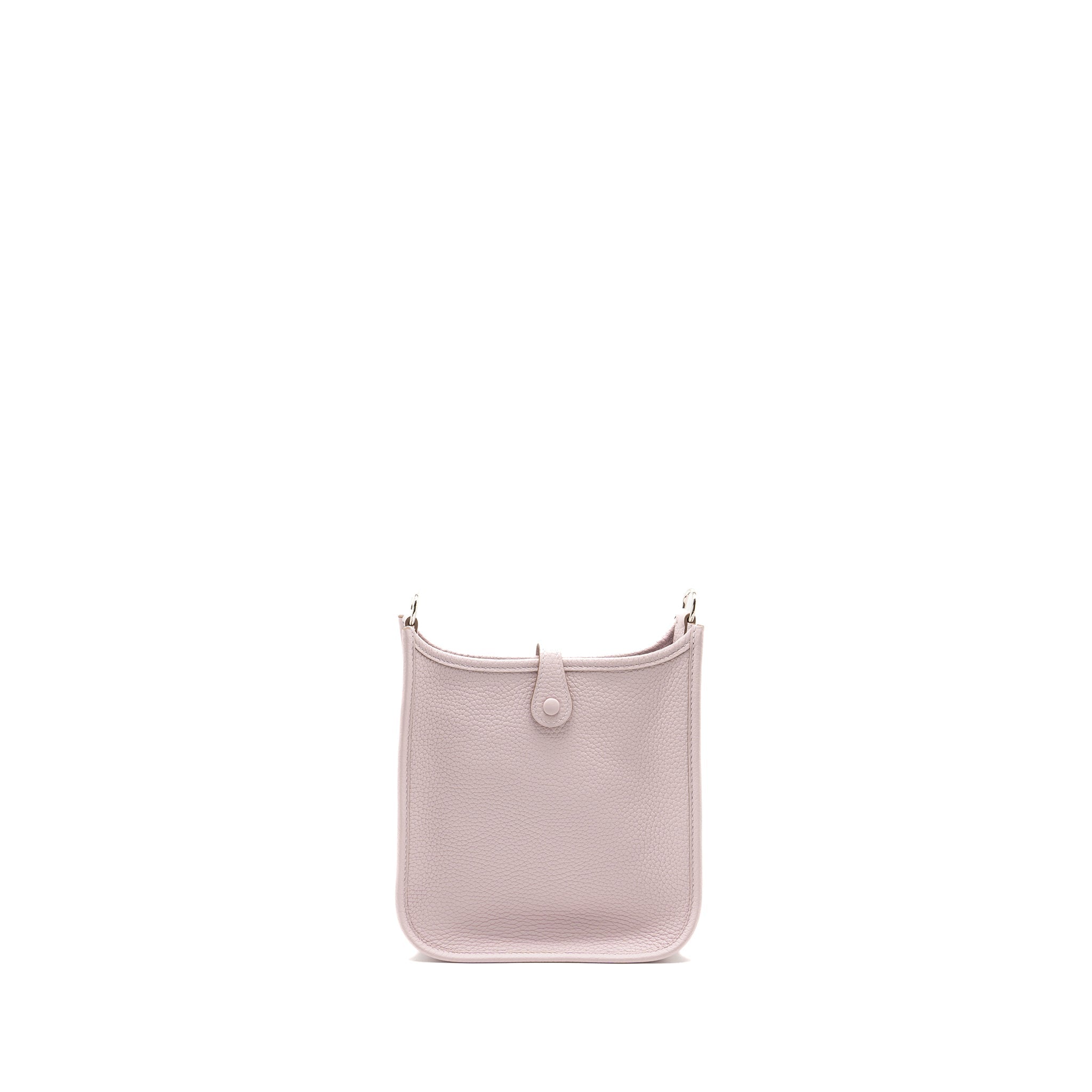 HERMES MINI EVELYNE CLEMENCE MAUVE PALE SHW