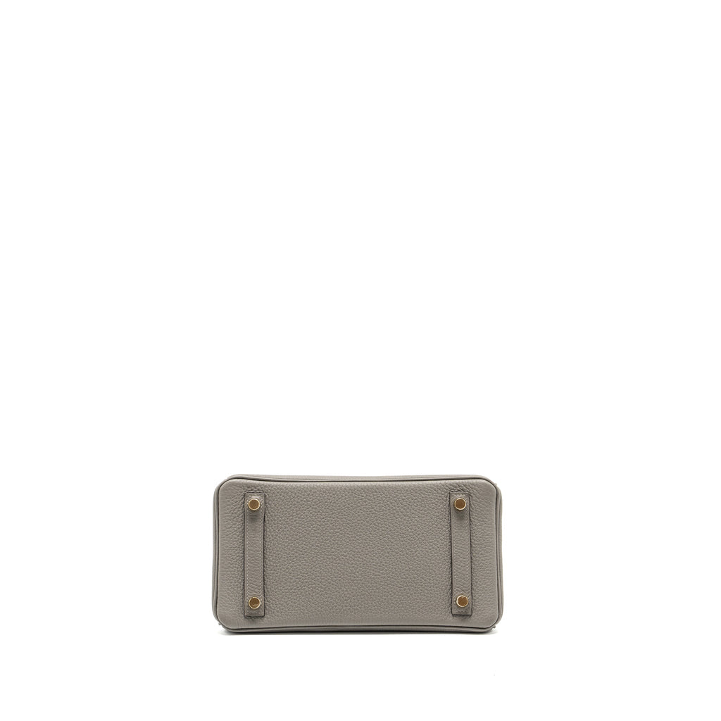 HERMES BIRKIN 25 TOGO GRIS MEYER GHW