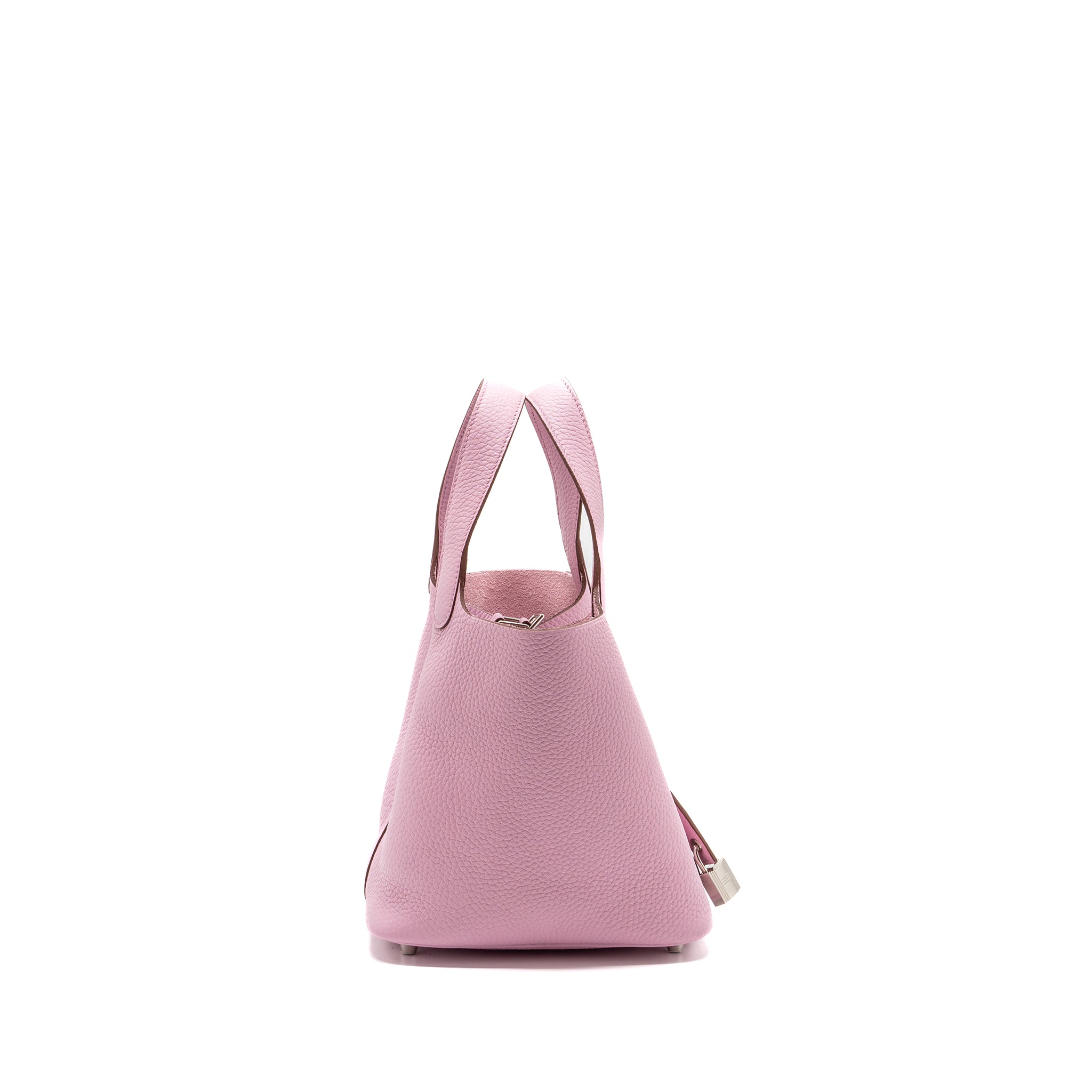 HERMES PICOTIN 18 LOCK BAG CLEMENCE MAUVE SYLVESTRE SHW