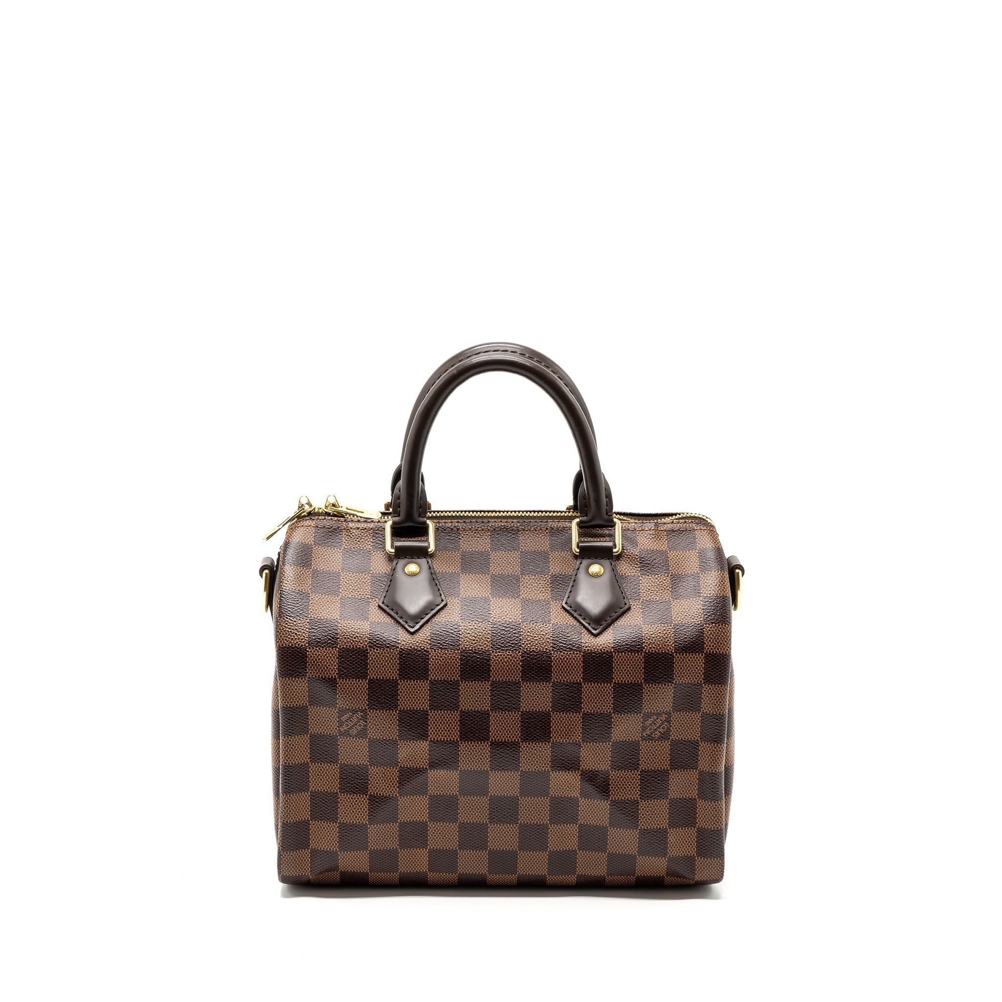 LOUIS VUITTON SPEEDY BANDOULIERE 25 DAMIER EBENE CANVAS GHW (NEW VERSION)