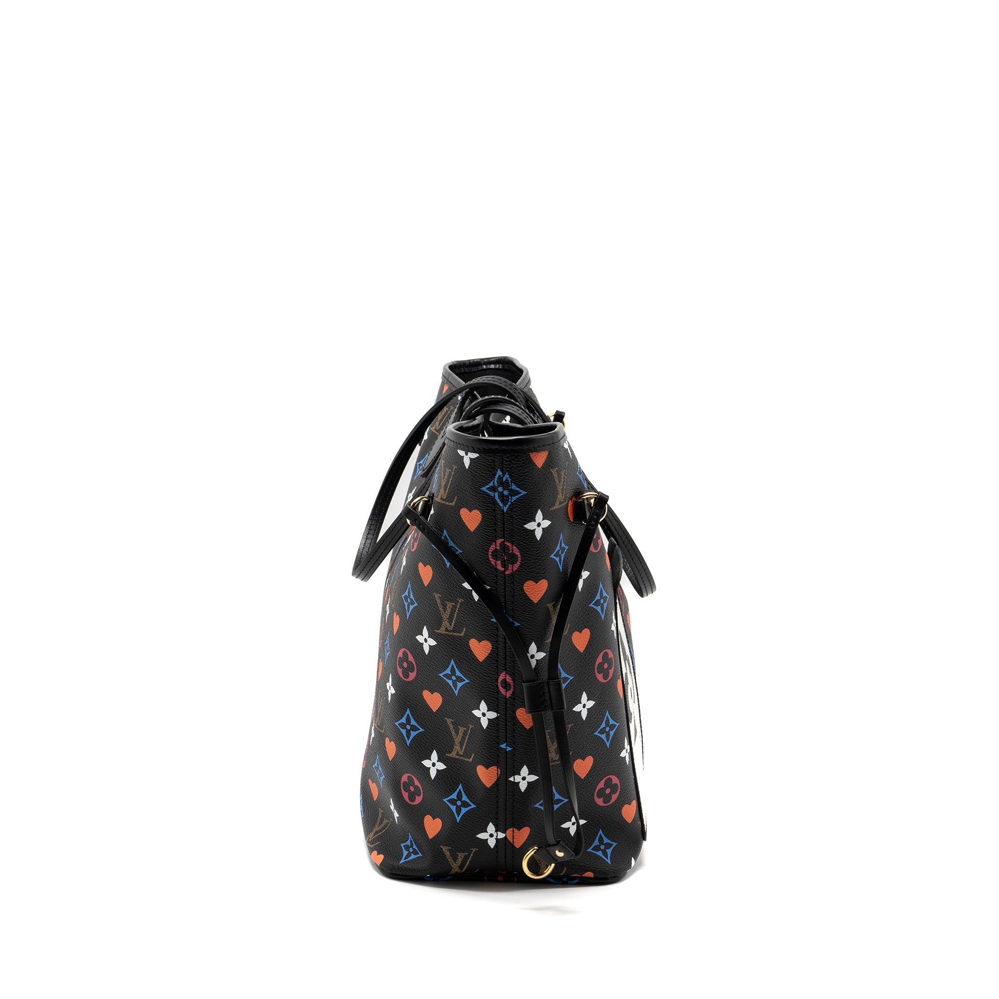LOUIS VUITTON GAME ON NEVERFULL MM LIMITED EDITION MONOGRAM MULTICOLOURED CANVAS GHW