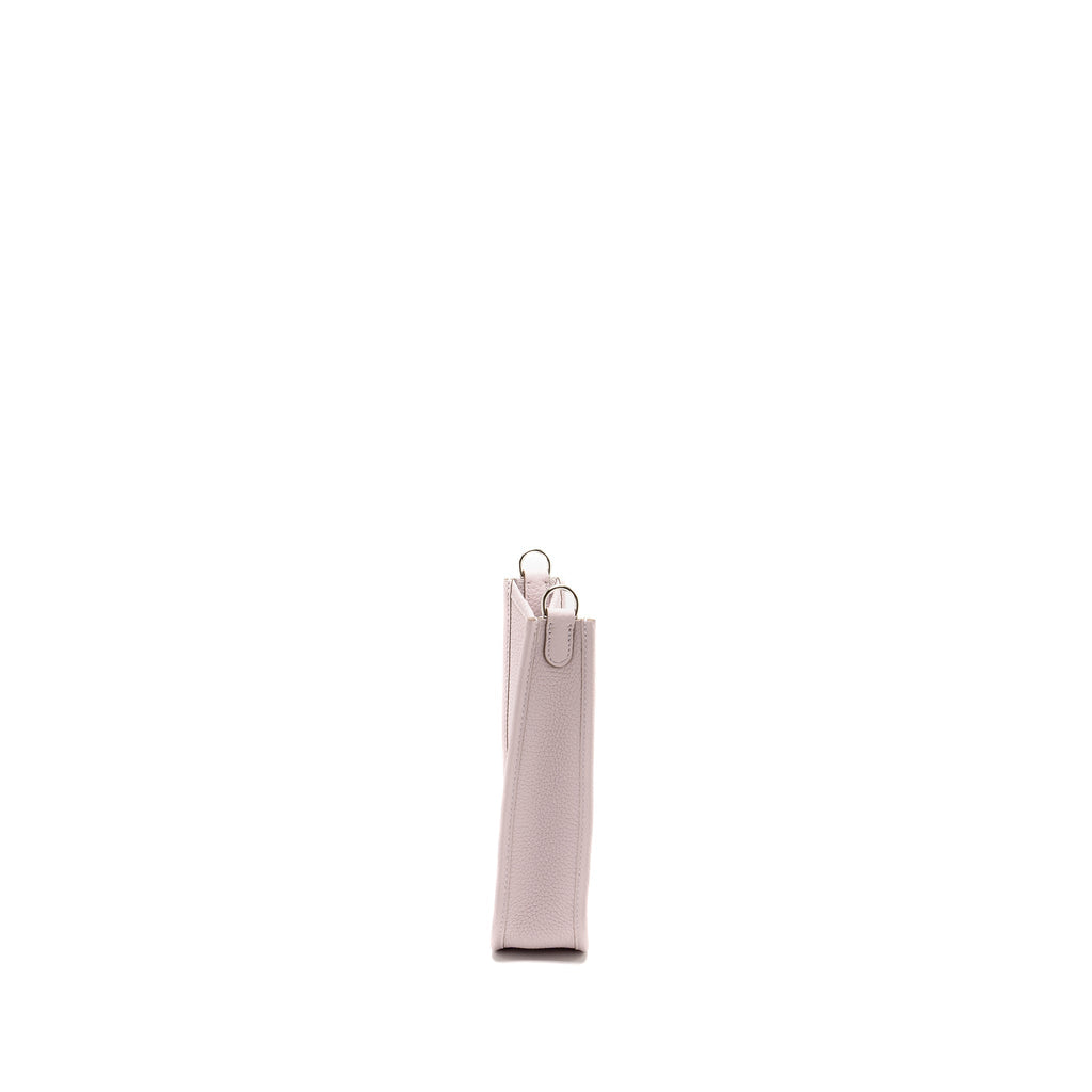HERMES MINI EVELYNE CLEMENCE MAUVE PALE SHW
