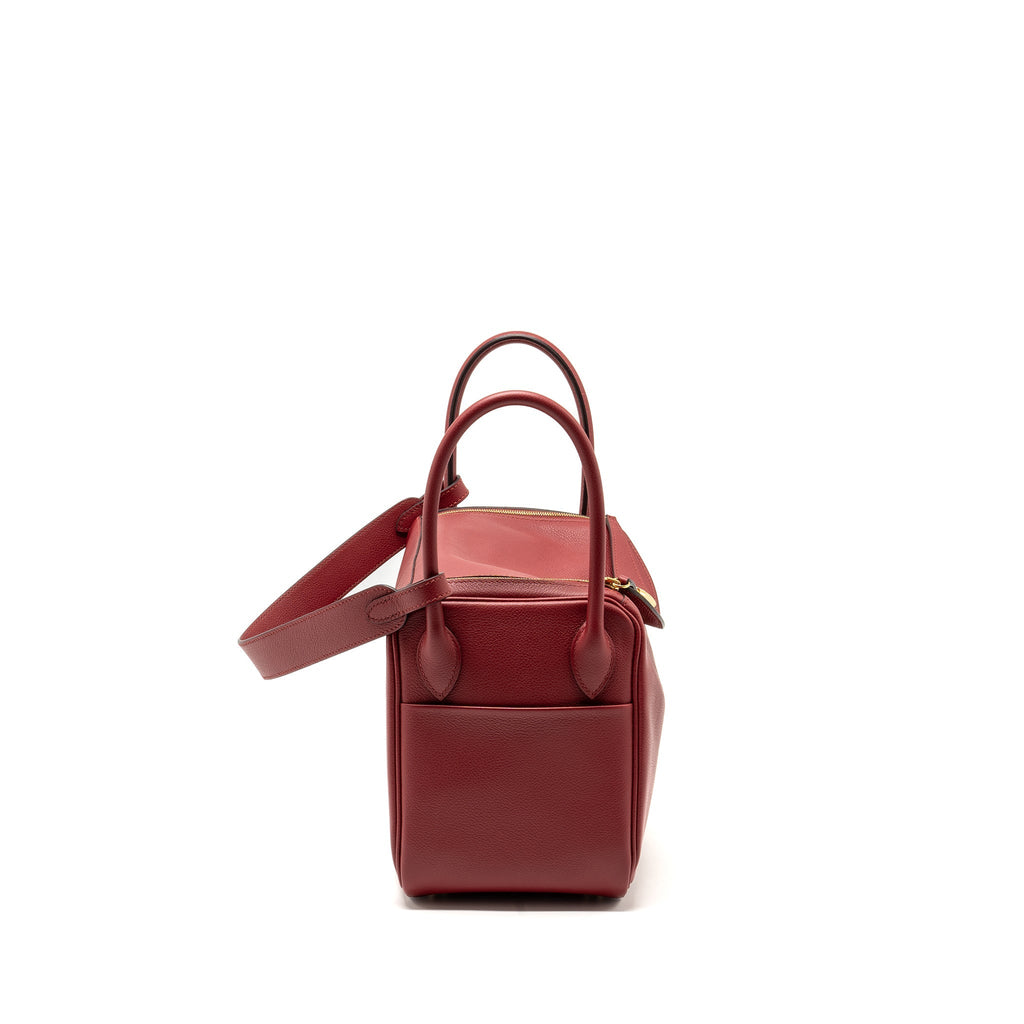 HERMES LINDY 26 EVERCOLOR ROUGE GRENAT GHW