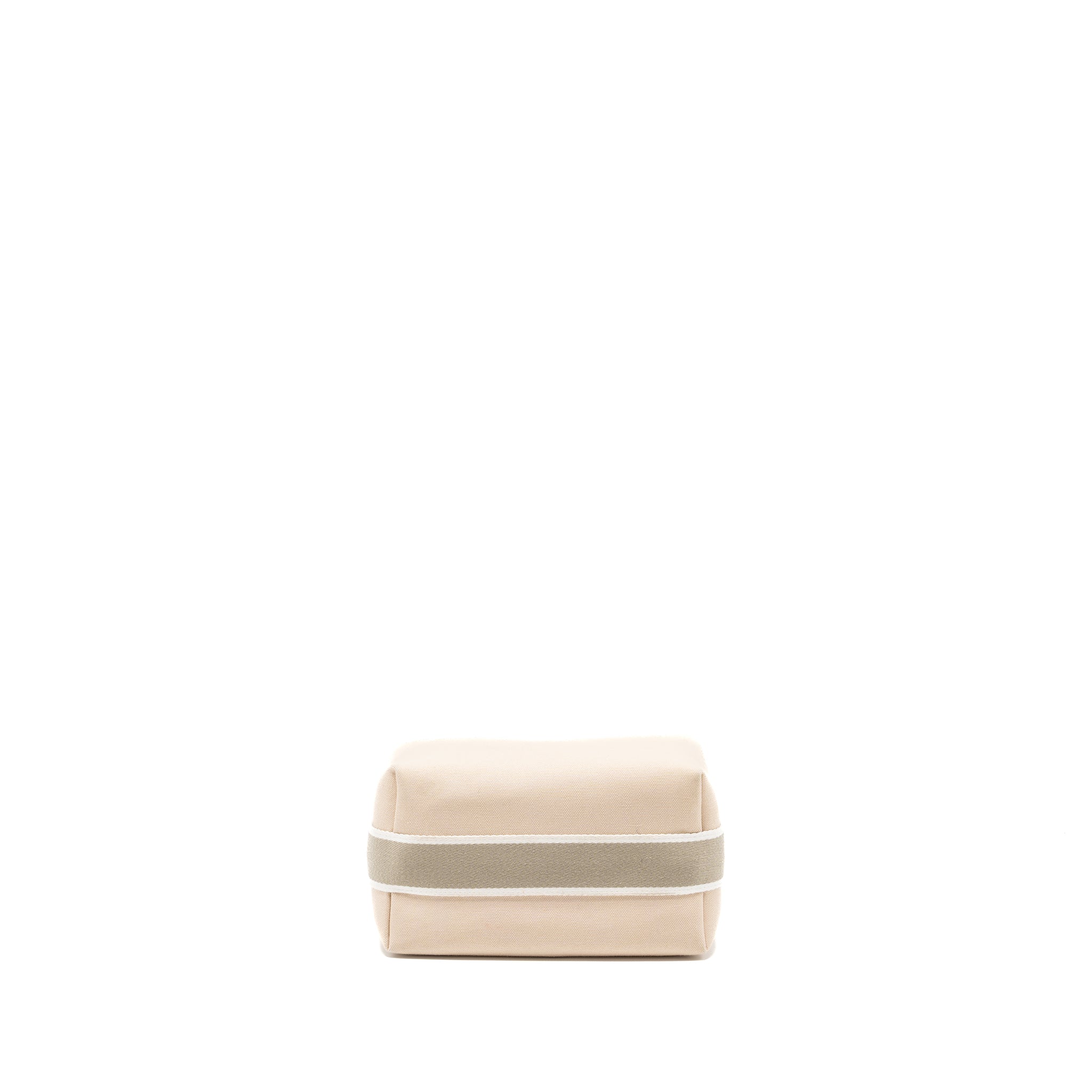 HERMES TROUSSE DE TOILETTE BRIDE A BRAC PM CANVAS NATURAL SHW