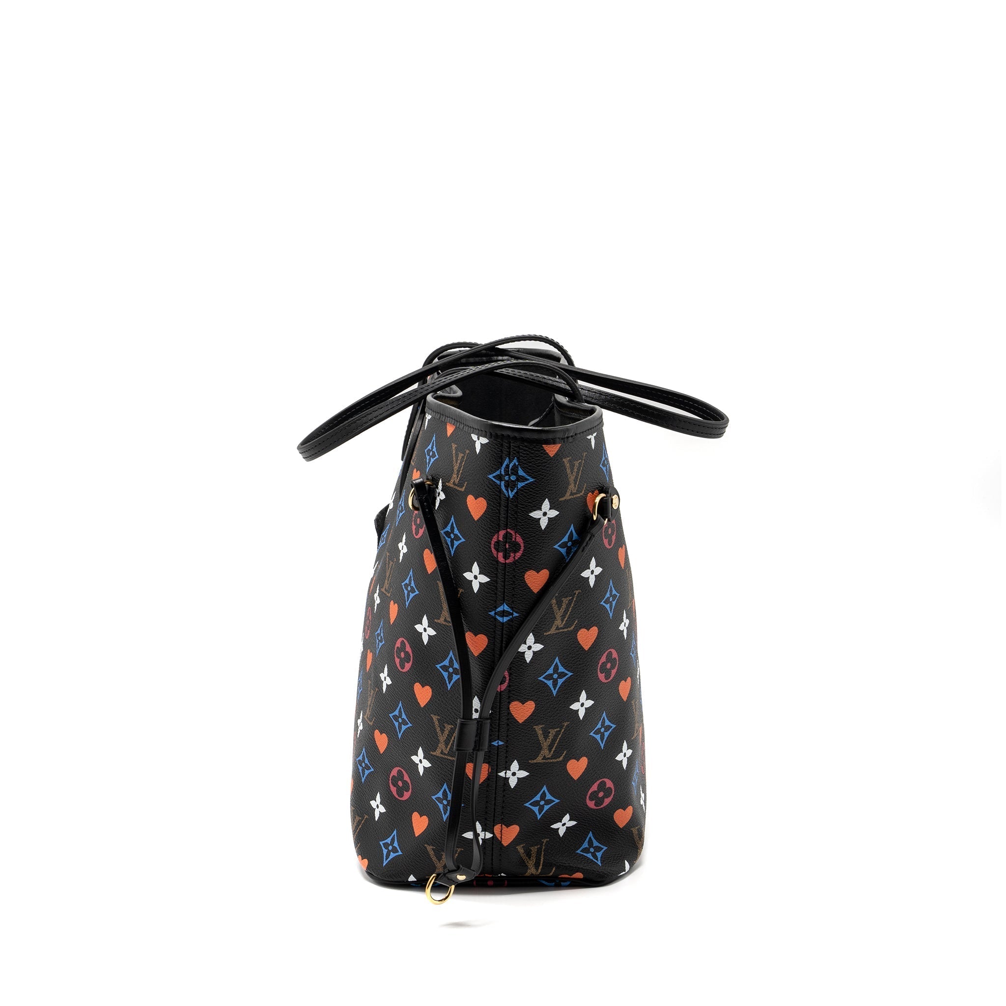 LOUIS VUITTON GAME ON NEVERFULL MM LIMITED EDITION MONOGRAM MULTICOLOURED CANVAS GHW