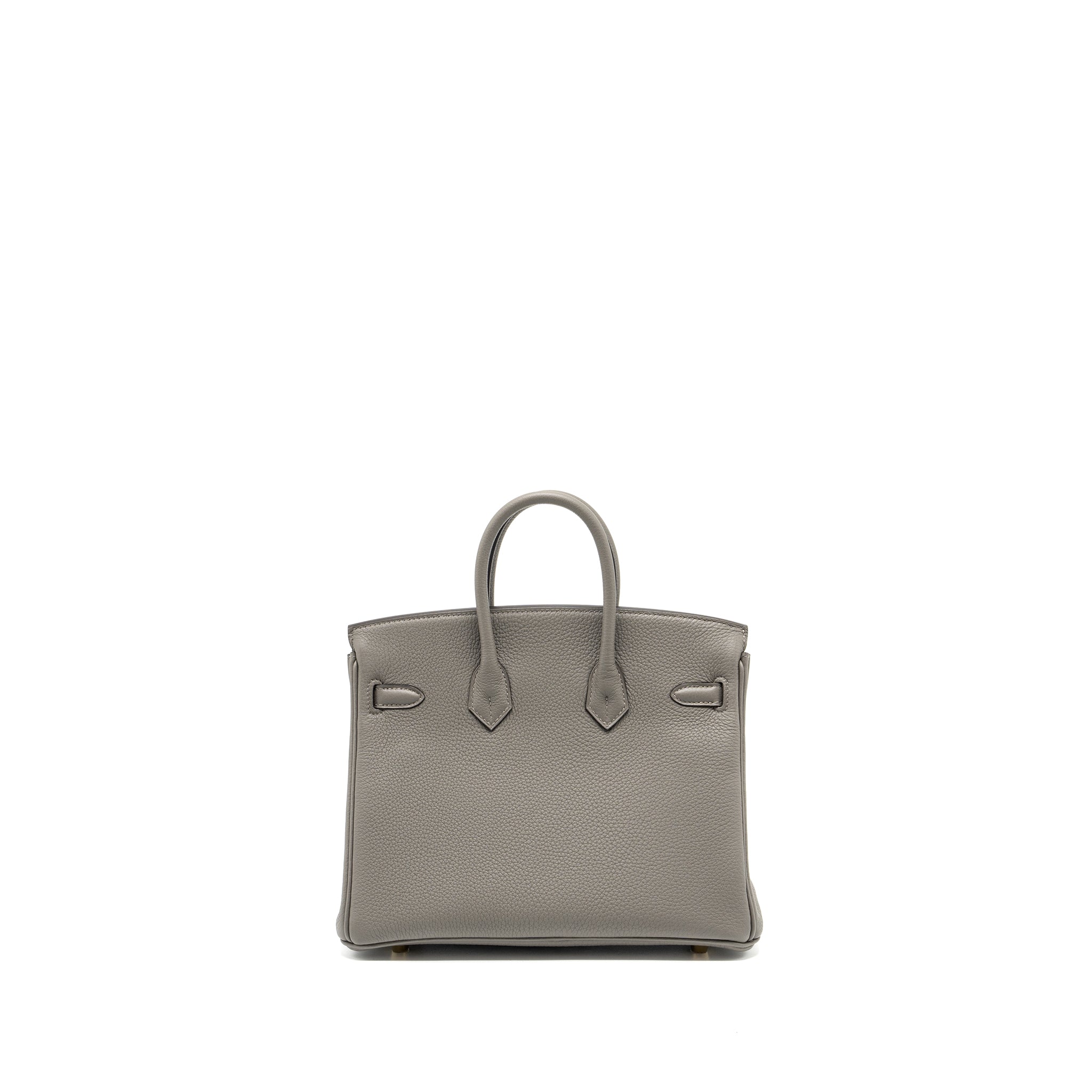 HERMES BIRKIN 25 TOGO GRIS MEYER GHW