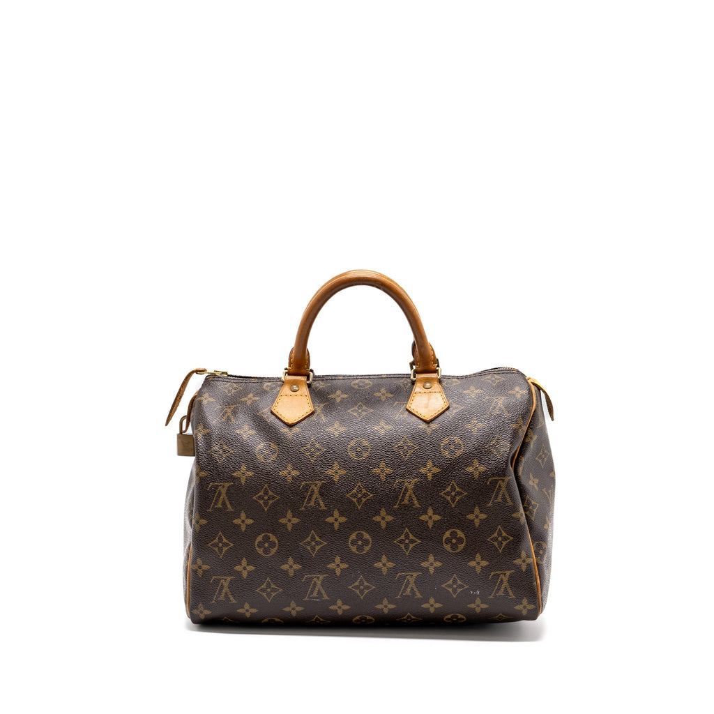 LOUIS VUITTON SPEEDY 30 MONOGRAM CANVAS GHW