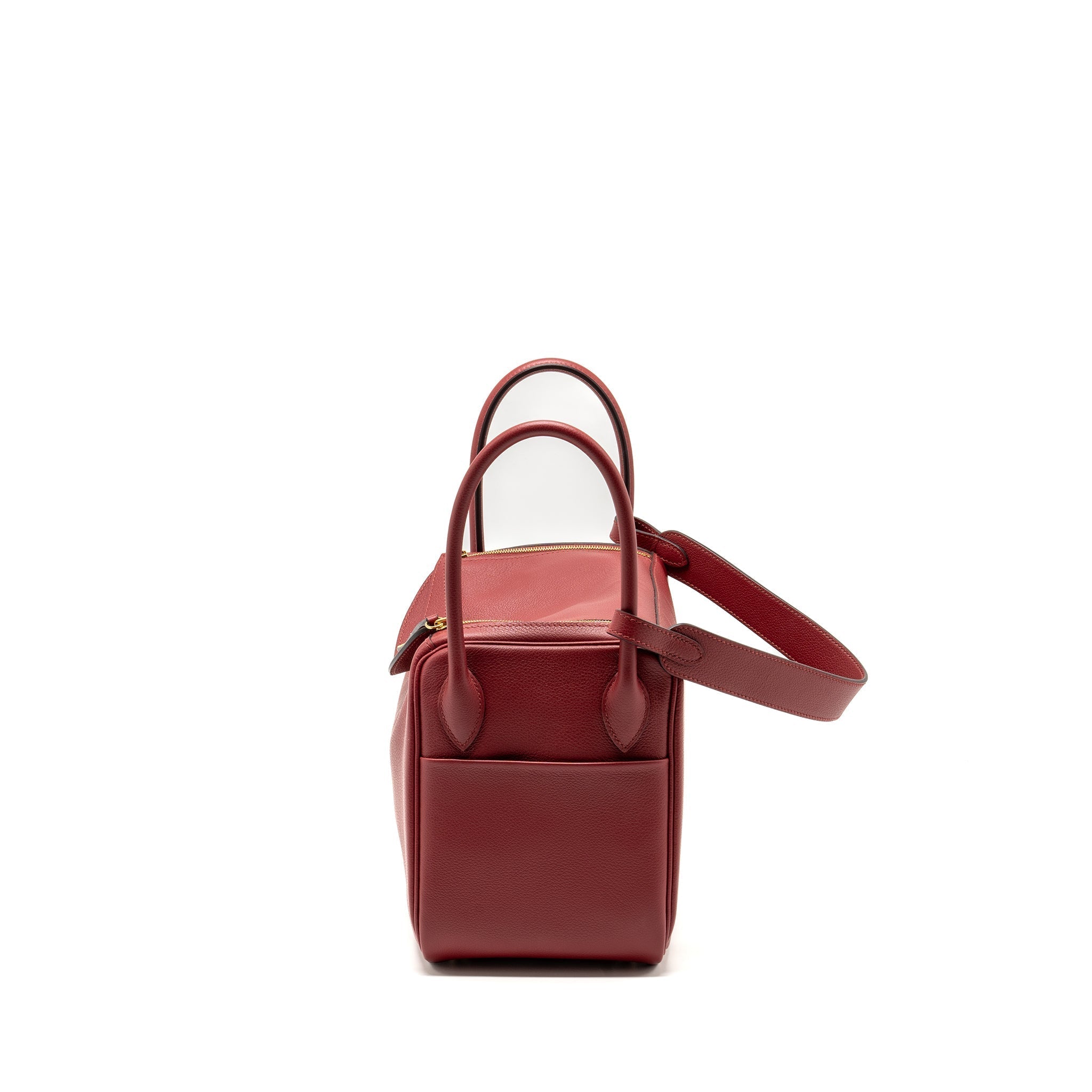 HERMES LINDY 26 EVERCOLOR ROUGE GRENAT GHW
