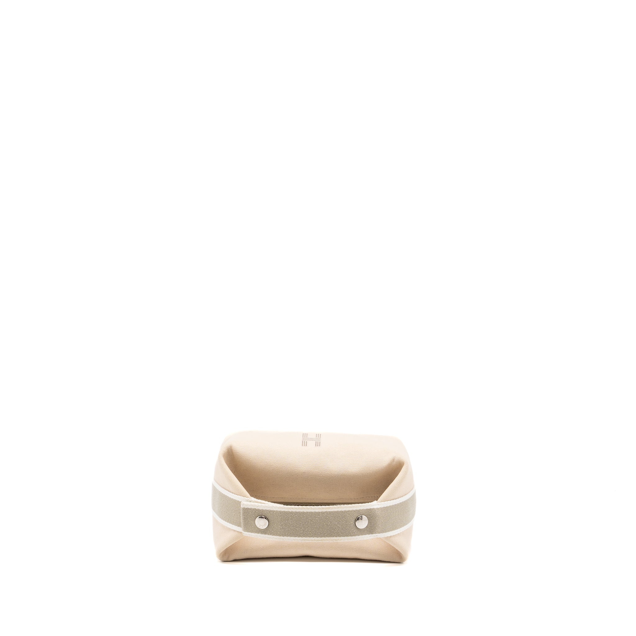 HERMES TROUSSE DE TOILETTE BRIDE A BRAC PM CANVAS NATURAL SHW