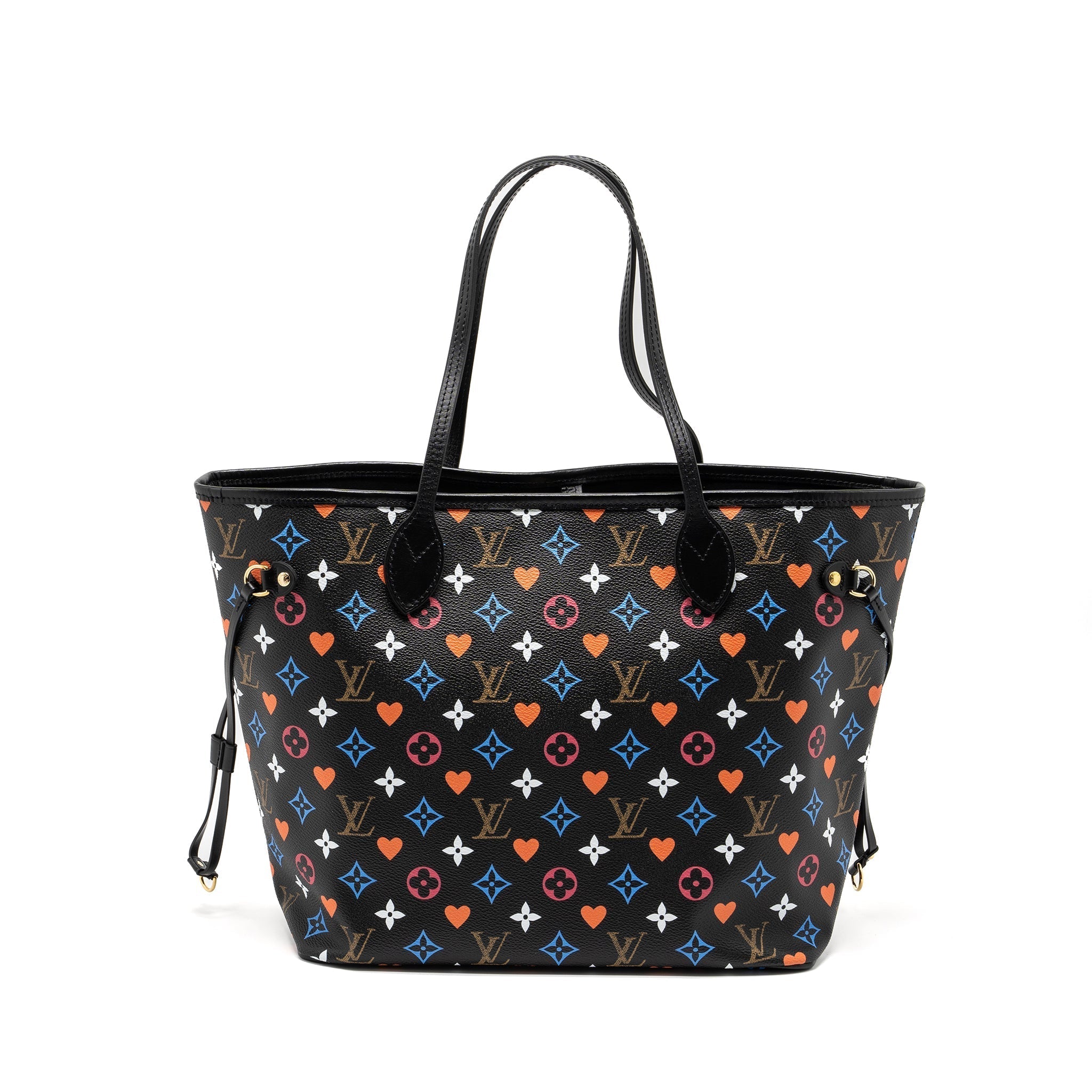 LOUIS VUITTON GAME ON NEVERFULL MM LIMITED EDITION MONOGRAM MULTICOLOURED CANVAS GHW