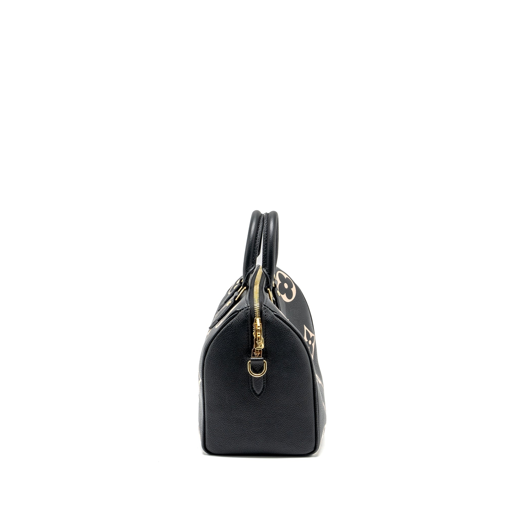 LOUIS VUITTON SPEEDY BANDOULIERE 25 BICOLOUR MONOGRAM EMPREINTE BLACK/MULTICOLOUR GHW
