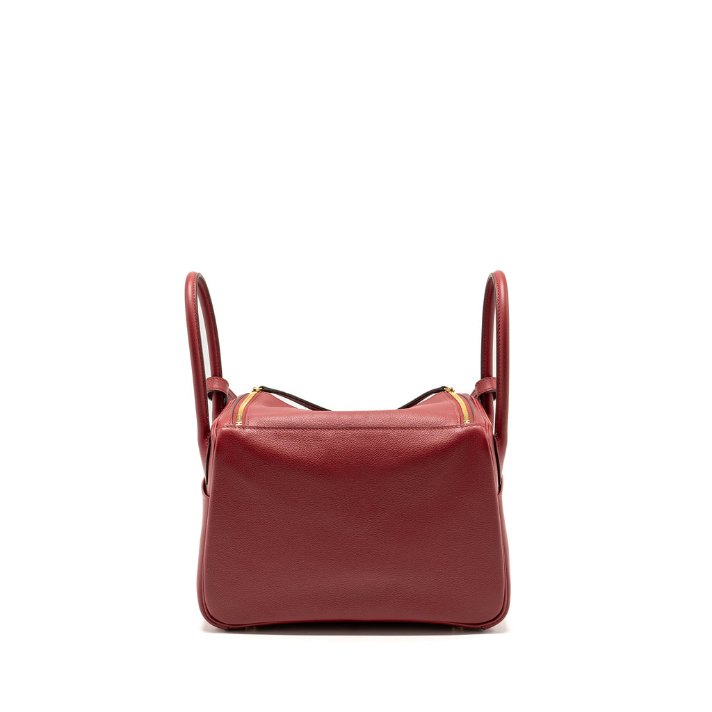 HERMES LINDY 26 EVERCOLOR ROUGE GRENAT GHW