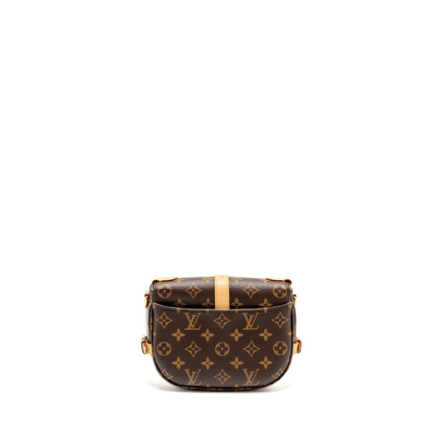 LOUIS VUITTON SAUMUR BB MONOGRAM CANVAS GHW