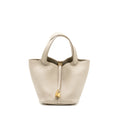 HERMES PICOTIN 22 LOCK BAG CLEMENCE BETON GHW