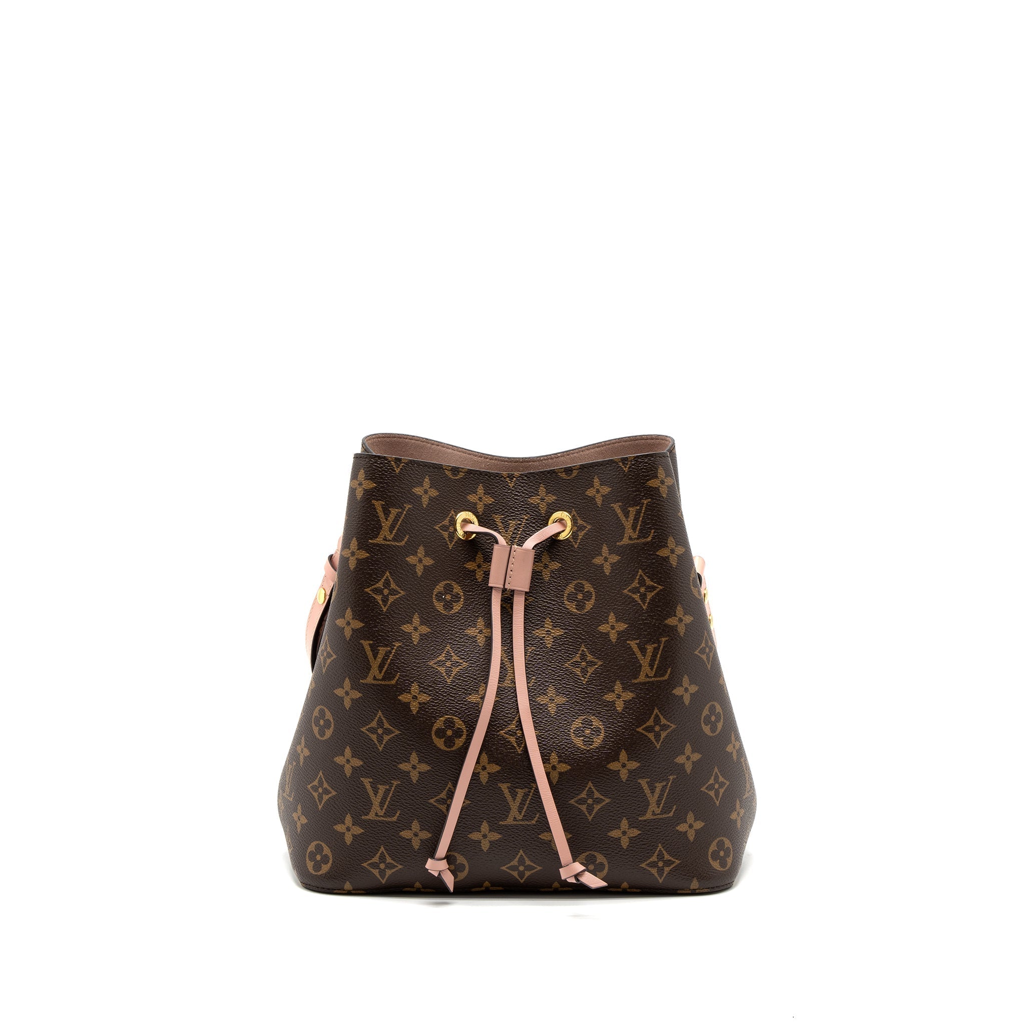 LOUIS VUITTON NEONOE MM MONOGRAM CANVAS ROSE POUDRE GHW