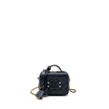 CHANEL MINI FILIGREE CAMERA BAG CAVIAR DARK BLUE GHW