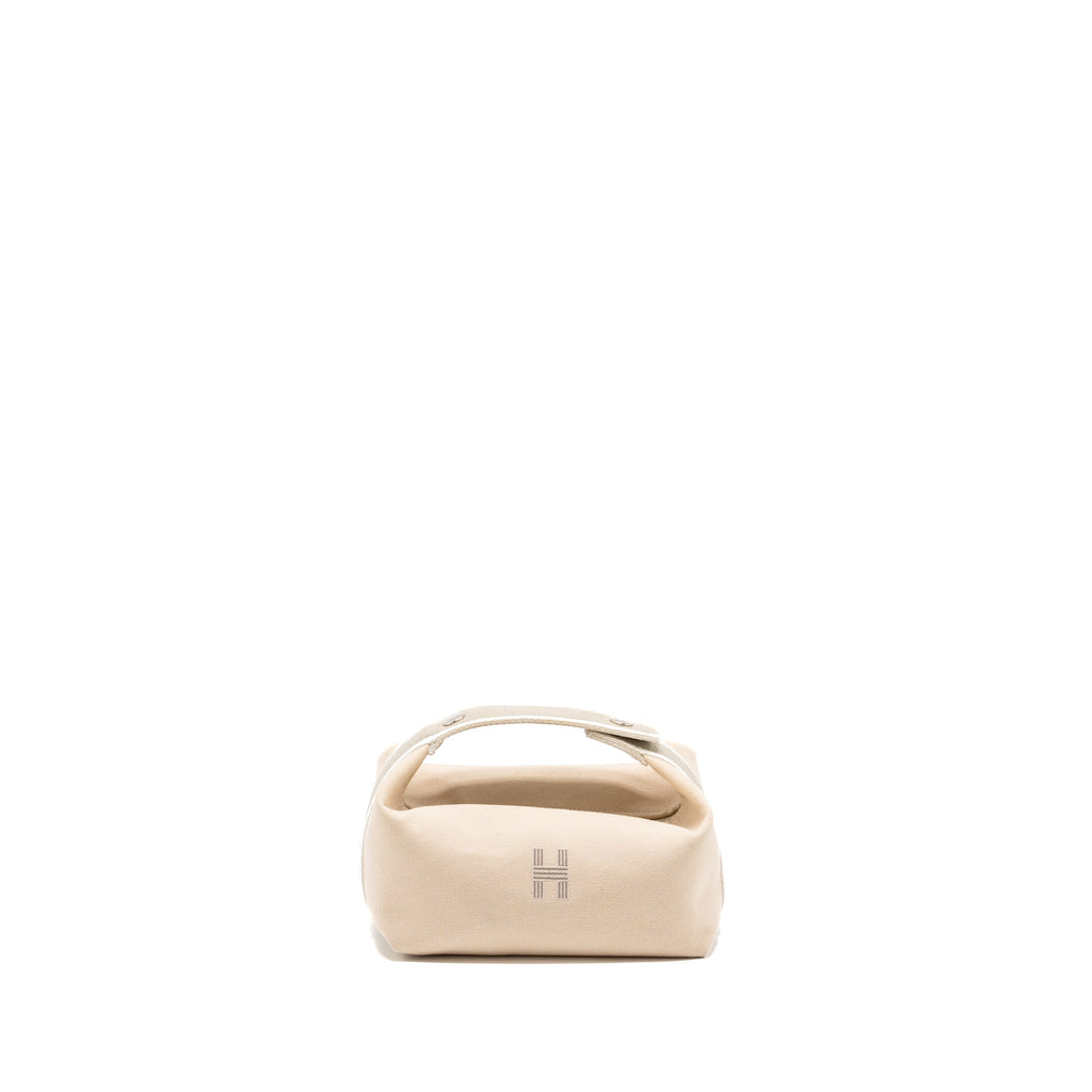 HERMES TROUSSE DE TOILETTE BRIDE A BRAC PM CANVAS NATURAL SHW