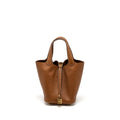 HERMES PICOTIN 18 LOCK BAG BARENIA FAUBOURG GOLD GHW