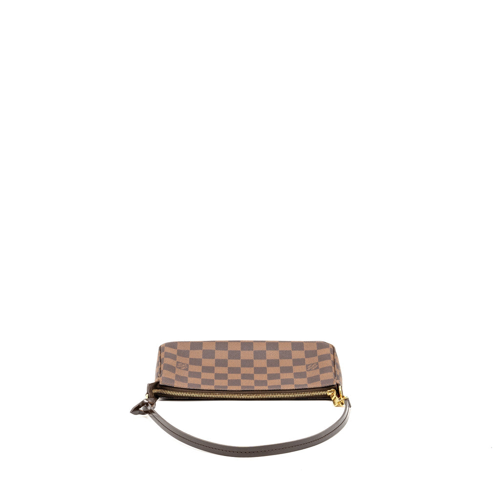LOUIS VUITTON POCHETTE ACCESSOIRES DAMIER EBENE CANVAS GHW