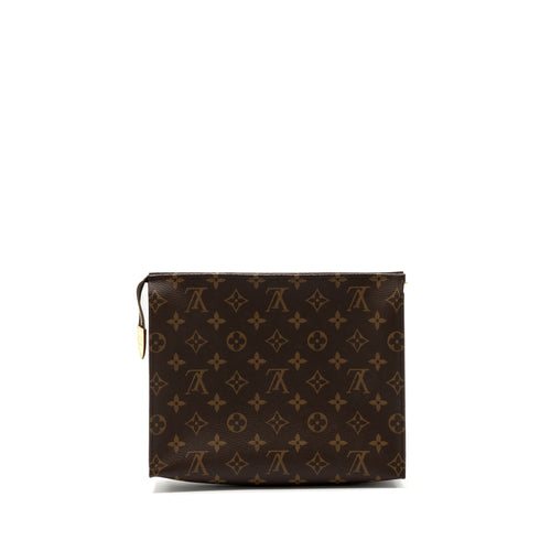 LOUIS VUITTON TOILETRY POCHETTE MONOGRAM CANVAS GHW