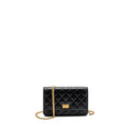 CHANEL 2.55 REISSUE WALLET ON CHAIN LAMBSKIN BLACK GHW (MICROCHIP)