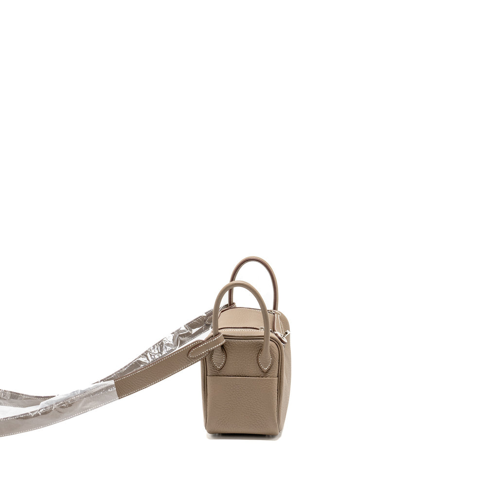 HERMES MINI LINDY II CLEMENCE ETOUPE SHW