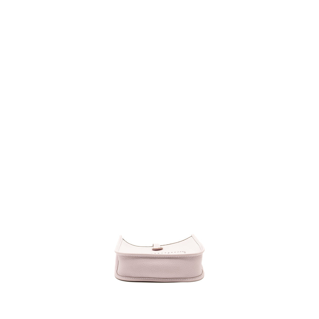 HERMES MINI EVELYNE CLEMENCE MAUVE PALE SHW