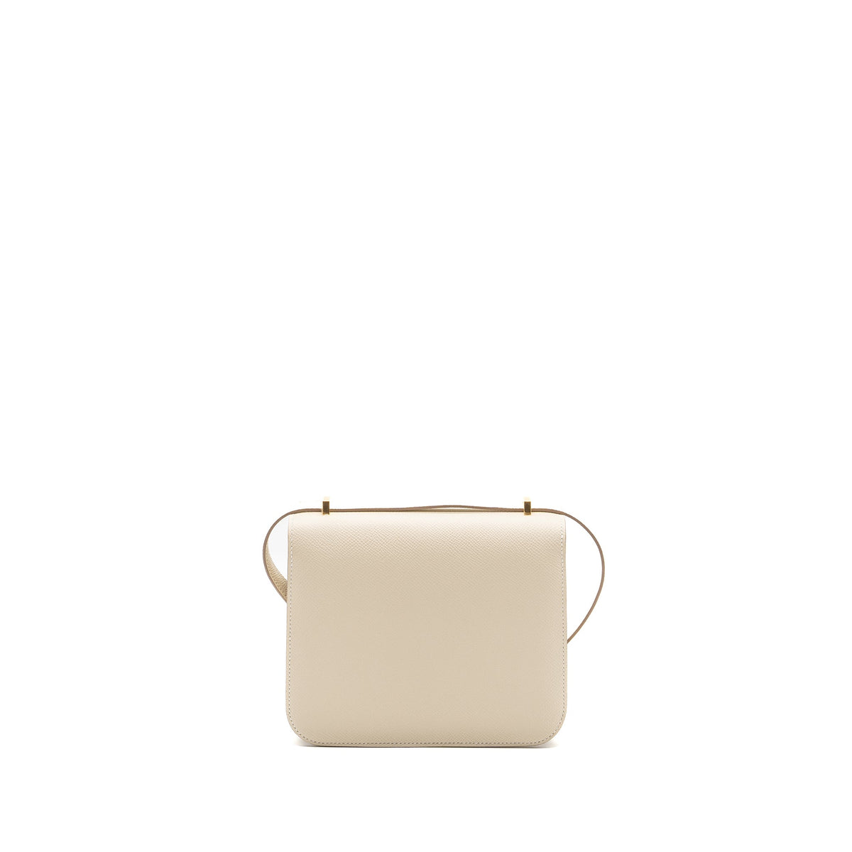 Hermes mini constance Epsom Craie GHW