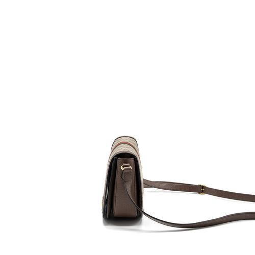 GUCCI OPHIDIA GG SHOULDER BAG GG SUPREME CANVAS  GHW