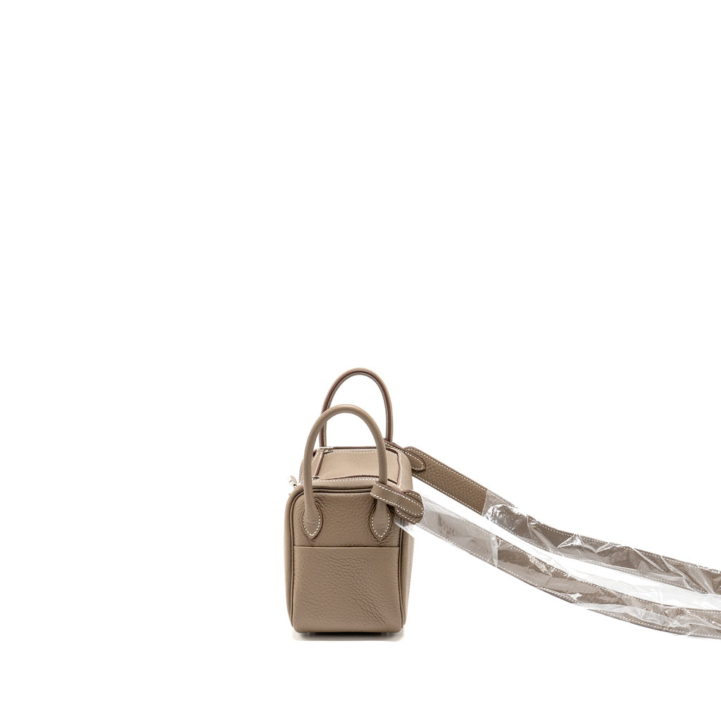 HERMES MINI LINDY II CLEMENCE ETOUPE SHW