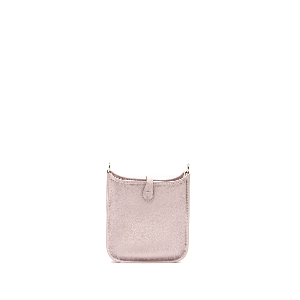 HERMES MINI EVELYNE CLEMENCE MAUVE PALE SHW