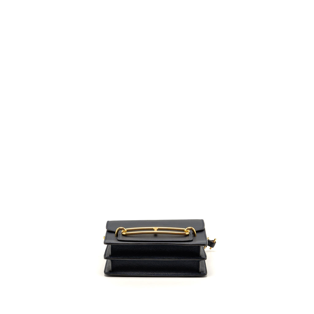 HERMES MINI ROULIS EVERCOLOR BLUE NUIT GHW