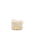 Hermes mini constance Epsom Craie GHW
