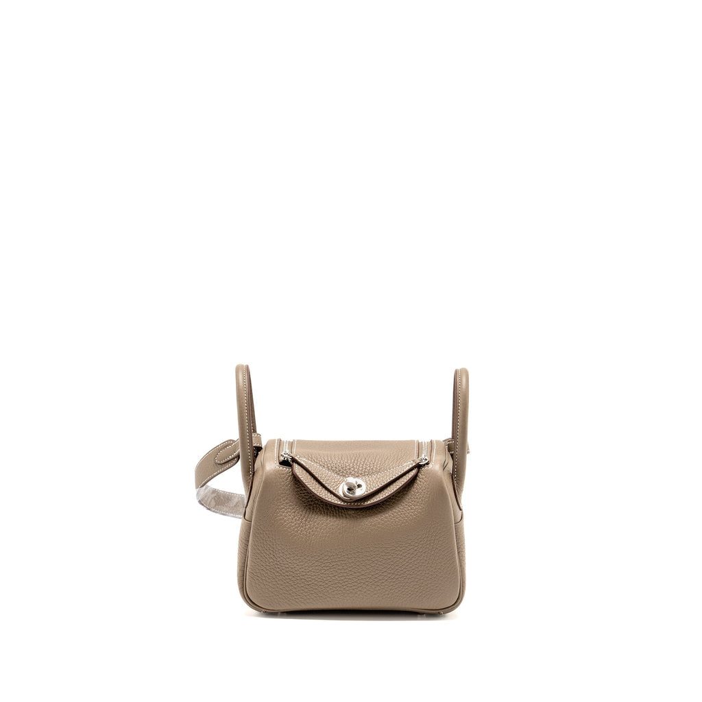HERMES MINI LINDY II CLEMENCE ETOUPE SHW
