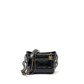 CHANEL SMALL GABRIELLE HOBO BAG CALFSKIN BLACK MULTICOLOUR HARDWARE