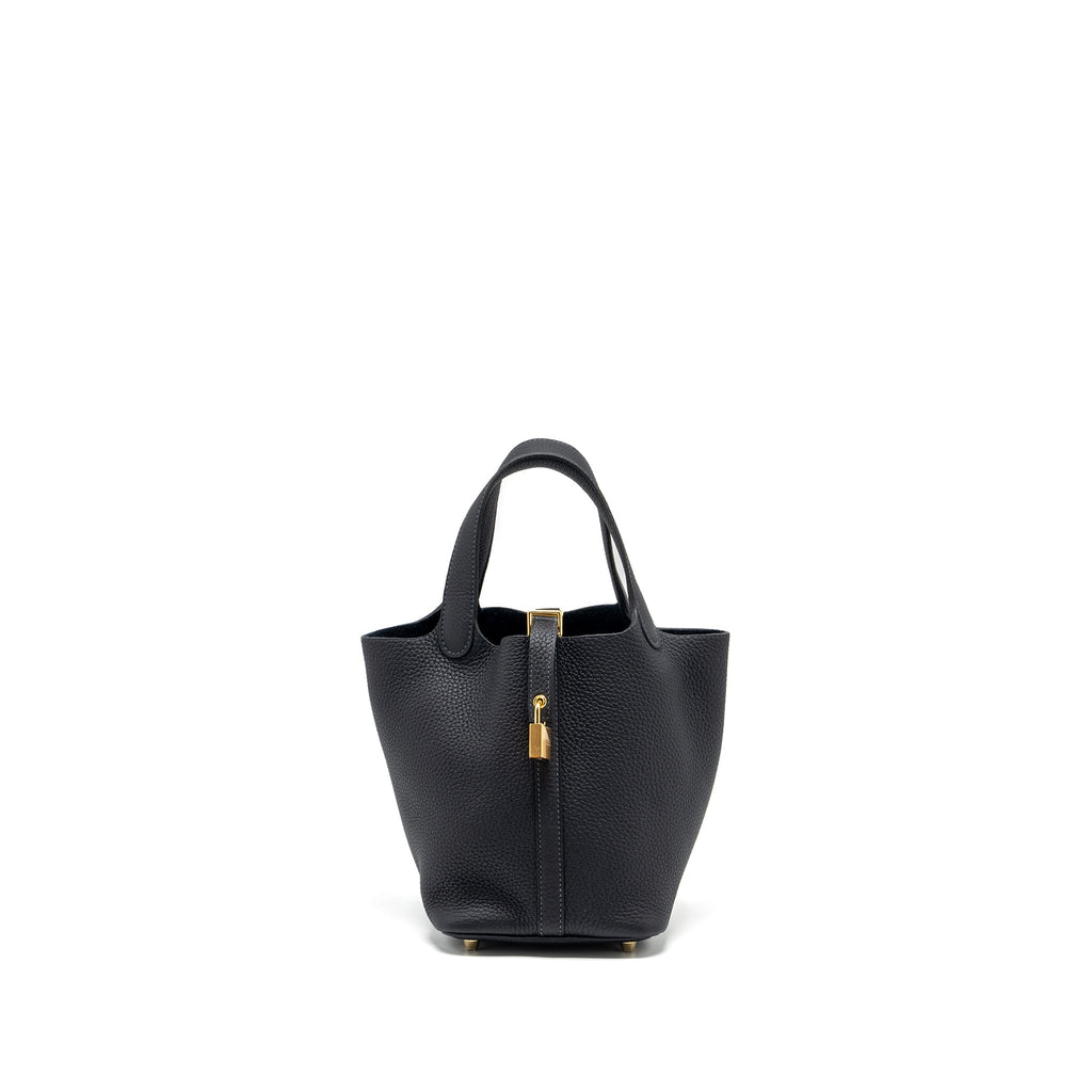 HERMES PICOTIN 18 LOCK BAG CLEMENCE CABAN GHW