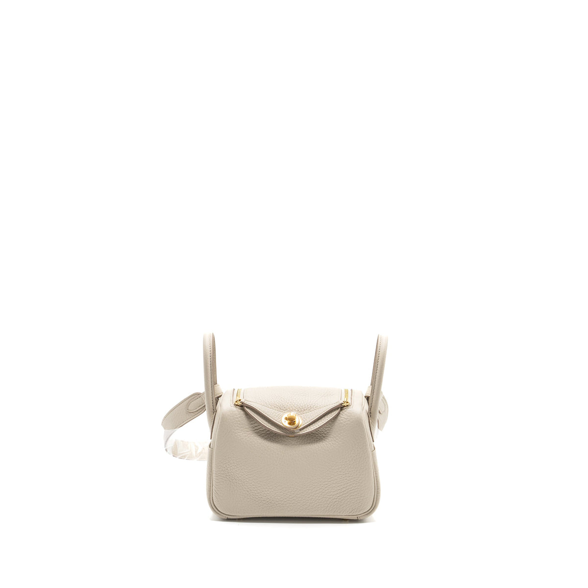 Hermes mini lindy clemence 8L beton GHW