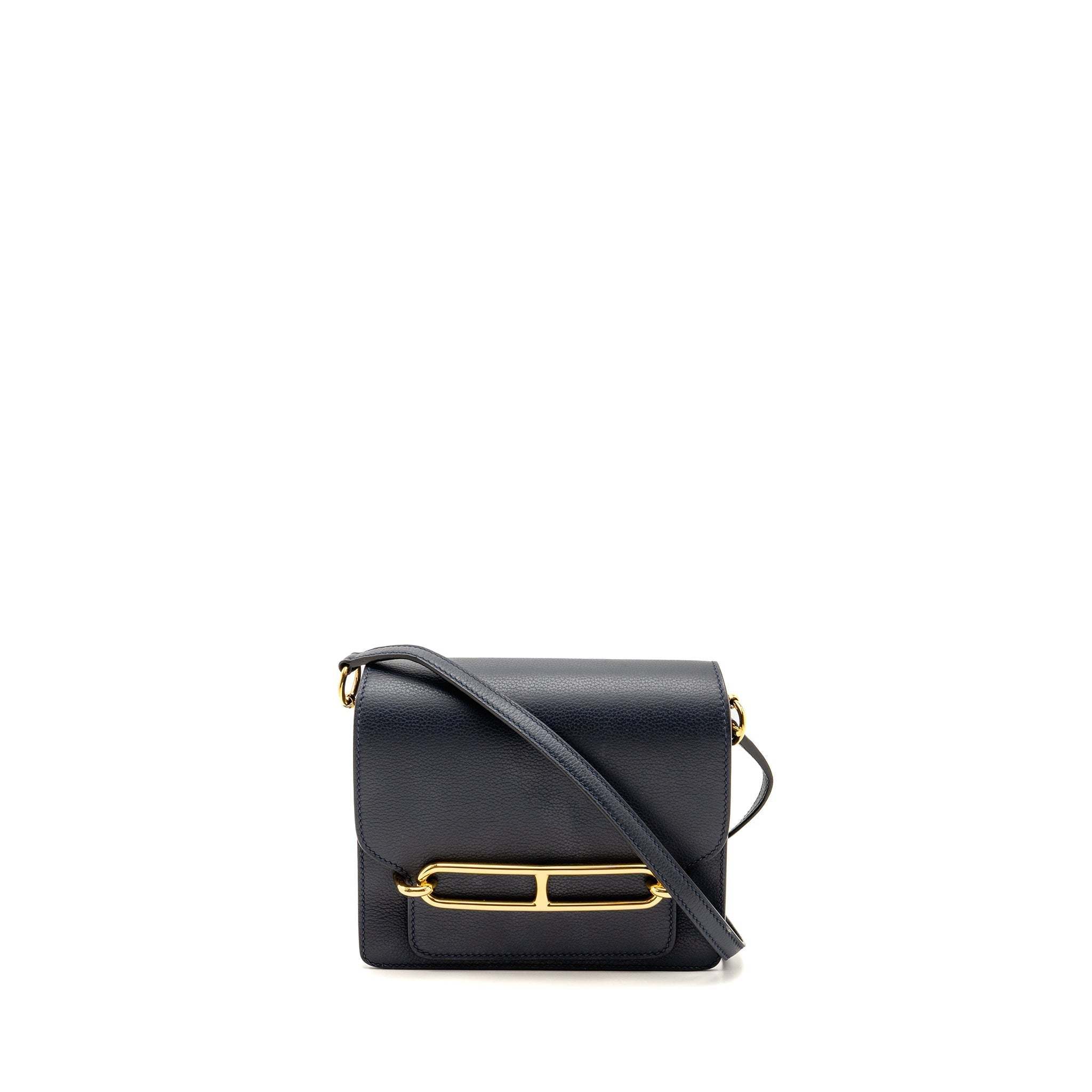 HERMES MINI ROULIS EVERCOLOR BLUE NUIT GHW